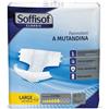 Soffisof Classic Pannoloni con Adesivi Maxi XXL - 15x Pannoloni per Anziani a Mutandina - Assorbenza fino a 9 Gocce - Ausili Incontinenza Uomo e Donna, Confezione Singola