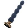 ModexO Plug anale Vibratore anale a 10 velocità Perline anali Doppio motore Butt Plug Carica USB Vibratori Giocattoli sessuali Per Uomini Donne Masturbatore