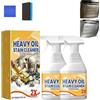 Hualabo Spray detergente sgrassante per cucina, multiuso, per la pulizia di oli pesanti, potente spray per macchie di olio pulito (1)