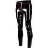 ANTIY Latex Uomo Pantaloni Con Rifiniture Fori Ad Anello Leggings Skinny In Lattice,personalizzare,4X-grande