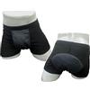 carefeely Biancheria intima da uomo, lavabile, per incontinenza, adulti, paziente, riutilizzabile, traspirante, per adulti e prostata (grigio, XXL)