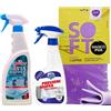FEI FAN SET PULIZIA: A. Max Spray Previeni Muffa, Ne Riduce La Formazione 500ml + Detergente Spray VIA MUFFA Rh, Sbianca e Igienizza 750ml + OMAGGIO 1 Panno Lattice 30x30