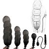 DDCELMIN XXXL Plug anale super grande Palla anale Dildo anale gonfiabile Butt plug con pompa Massaggiatore prostatico in silicone Espansione vaginale SM Masturbazione Giocattolo sessuale per uomini Donne