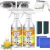 LXCJZY Sciasi Kitchen Foam Cleaner,Sciasi Foam Cleaner,Powerful Stain Removing Foam Cleaner,Kitchen Cleaner Spray, Multi-purpose Foam Cleaner (2PCS)