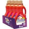 Woolite Lip Woolite Detersivo Lavatrice Capi Colorati 25 Lavaggi, 4 confezioni da 1500 ml di Detersivo Lavatrice Liquido Capi Colorati con Cheratina