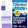 Clearblue Advanced Fertility Monitor Refill Kit 24 Tests - 20 Ovulation Tests, 4 Pregancy Tests