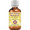 Deve Herbes Olio di Moringa organico puro di Deve Herbes (Moringa oleifera) 100% grado terapeutico naturale pressato a freddo 15ml (0.50 oz)