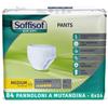 Soffisof Air Dry Pants Extra M - 84x Pannoloni per Anziani a Mutandina - 6 Confezioni da 14 Mutande Assorbenti per Incontinenza Donna e Uomo - Pants Adulti 7 Gocce - Medium (70-110 cm)