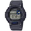 Casio Batteria resistente al fango di 10 anni, Nero, Movimento al quarzo