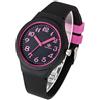 JSDDE Orologi da braccio color caramella cinturino in silicone orologio sportivo con numeri arabi quadrante da donna analogico al quarzo orologi per donne ragazze ragazzi, Nero , cinghia