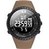 KXAITO Orologio sportivo da uomo, impermeabile, militare, data, multifunzione, tattico, LED, sveglia, cronometro, 6256