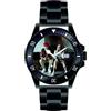 memories Orologio personalizzato con immagine 40 mm, cinturino in acciaio inox, prodotto in Germania, Nero , Bracciale