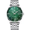 TYBERLEY Moda Uomo Orologio Meccanico Automatico Acciaio Inox Cinturino in Pelle Impermeabile Semplice Orologi da Polso Business sportivo PD2770