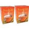 Royal Chai Premium Instant Karak Indian Tea 200g (confezione da 2) - Naturale zuccherato