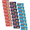Loacker | Wafer Crema Cacao e Cioccolato | Loacker Classic Napolitaner Nocciole | Loacker Crema Vaniglia - Totale 24 Pezzi