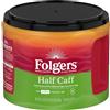 Folgers - Caffè Semi Decaffeinato | Macina di Caffè, Intensità Media - 1 Confezione da 641 g