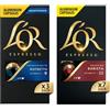 L'Or - Capsule Caffè Espresso Confezione Mista - Variety Pack Bar Dec - Kit Cap di Alluminio compat macchine nespress - 10 Pac [100 Capsule: assortiti]