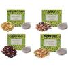 Caffè Vulcanus Gli Infusi Cialde Compatibili con ESE 44, Mix di Tisane Naturali in Foglie, 80 cialde, Relax, Digestiva, Mirtillo e Zenzero