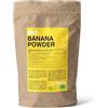 GymBeam Polvere di Banana Liofilizzata BIO 200 g Polvere Dolce e Gustosa Ricavata dal Frutto Naturale, Alternativa Sana allo Zucchero, Ricca di Fibre, Senza Dolcificanti, Priva di Glutine e Lattosio