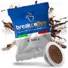 Breakcoffee | 100 Caffè Cremoso Compatibili su Macchine Sistema Bialetti® per Capsule in Plastica (1 Box)