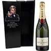 Zeus Party Elegante cassetta da Champagne Magnum 1,5 Litri in legno laccato nero, Personalizzabile sia con testo che con foto, Ottima ed Esclusiva idea regalo (Moët & Chandon)