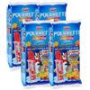 Generico 4X Fruit BLU con 10 Ghiaccioli al gusto di Frutta Assortita: Arancia, Fragola, Amarena e Limone per polaretti 420ml