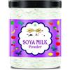 QURA Latte di soia in polvere | Alto contenuto di proteine | Vegano | Non OGM - 500 GM