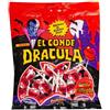 Casa del Dolce Lecca Lecca - El Conde Dracula - Ciliegia Ripieno Bubble Gum - Busta da 85 g