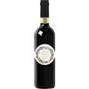 Bottle-Up Chianti DOCG, bottiglia con etichetta personalizzata originale. Idea regalo per Natale e feste natalizie. (Ghirlanda)