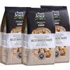 Generico Pasta Jesce Mezze Maniche Rigate, Pasta di Grano Duro Italiano, 500g, Confezione da 3