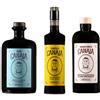 AMARO CANAJA Combo Canaja Set con Amaro, Gin e Tonico Artigianali, Liquori di Alta Qualità per Mixology e Degustazioni, Prodotti Artigianali con Materie Prime Naturali, Idea Regalo, 3 Bottiglie da 70 Cl