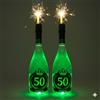 Swart Bottiglia Luminosa 0,75L (Confezione da 2) - Spumante Made in Italy con Luce LED Multicolor ed Etichetta Personalizzata 50 Anni - Idea Regalo Compleanno Instagrammabile