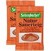 Seitenbacher Lievito Madre Naturale 2 Porzioni Bustine Liquido Pronto all'Uso Confezione da 5 (5 x 150 g)…