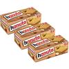 CAIYA 3X FERRERO HANUTA HASELNUSS-SCHNITTE (NOCCIOLA) LIMITED EDITION 220 gr - Wafer ripieni al Cioccolato e Nocciole Sbriciolate - Scatola da 10 pezzi