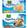 Gullon Biscotti wafer senza zucchero, 6 confezioni da 210 g, varietà (3 x vaniglia + 3 x cioccolato)