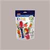 Lucgel Ghiacciolo Senso Freddo IT'S FRUIT 99% con Succo di Frutta pronto da gelare Dolfin - 4x10 pezzi -