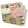 Salumi Pasini Prosciutto Cotto Affettato Salumi Pasini® | 3 Vaschette Preaffettato | 90 gr cad. | 100% Italiano | Senza Glutine e Lattosio | Linea I Classici
