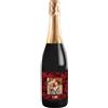 Bottle-Up Idea regalo spumante Prosecco DOC, bottiglia personalizzata con etichetta originale per San Valentino, bomboniere, anniversario di fidanzamento e di matrimonio (0,75L, Foto e testo innamorati)