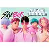 Generico Cialda per Torta HUNTERS KPOP SAJA BOYS DEMON in FIBRA VEGETALE top qualita disponibile OSTIA e ZUCCHERO (C, Ostia)