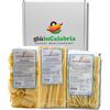 sapori mediterranei Box Pasta Artigianale: Linguine, Paccheri e Maccheroncini Calabresi, 100% Naturali, 1.4 Kg - Sapori Mediterranei