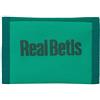 safta Real BETIS BALOMPIÉ - Portafoglio con testiera, portafoglio portafoglio, comodo, versatile, qualità e resistenza, 12,5 x 9,5 cm, verde acqua, M, Casual