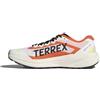adidas Uomo Terrex Agravic Lite Shoes, Ftwr White/Core Black/Impact Orange, 40 2/3 EU