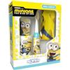 Tresorí Set Regalo - igiene dentale composto da: Spazzolino a batteria, dentifricio gusto menta dolce 75ml, bicchierino e palloncino sempre in piedi REALIZZATO PER MINIONS