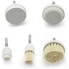 Elitzia Electric Facial Brush Ersatzteile Eine Große Wollbürste, eine kleine Wollbürste, eine große Schaumbürste, eine kleine Schaumbürste, eine Rubsteinbürste