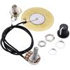 ASCENDAS ZDYNASTY Pickup per chitarra da 50 mm, amplificatore precablato per trasduttore piezoelettrico con jack di uscita da 6,35 mm