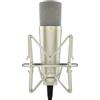 Melon Audio MA-67 Microfono a Condensatore da Studio, Capsula a Diaframma Grande Dorato da 34mm, Include Filtro Anti-Pop Hydro, Supporto Antiurto in Metallo, Cavo XLR e Borsa per Microfono - per Produzione