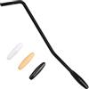WANDIC Braccio tremolo nero, 6 mm singolo in metallo Whammy Bar con 3 punte del tremolo braccio vibrato leva manovella per chitarra elettrica sistema tremolo