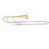 GEWA Roy Benson Eb-Alt Trombone AT-201 (campana in ottone pregiato, slide in alpacca, custodia leggera e sagomata, con set di zaini, per musicisti esigenti, peso: circa 0,95 kg)
