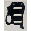 VATTEA Battipenna per chitarra Squier Vintage Modified Bass VI (3 strati nero)