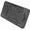 LUCKDANO Console di Missaggio, Scheda Live, Mixer Mixer Attrezzatura DJ con Microfono, Jack da 3,5 Mm, Batteria Al Litio per Produzione di Podcast, PC, Smartphone